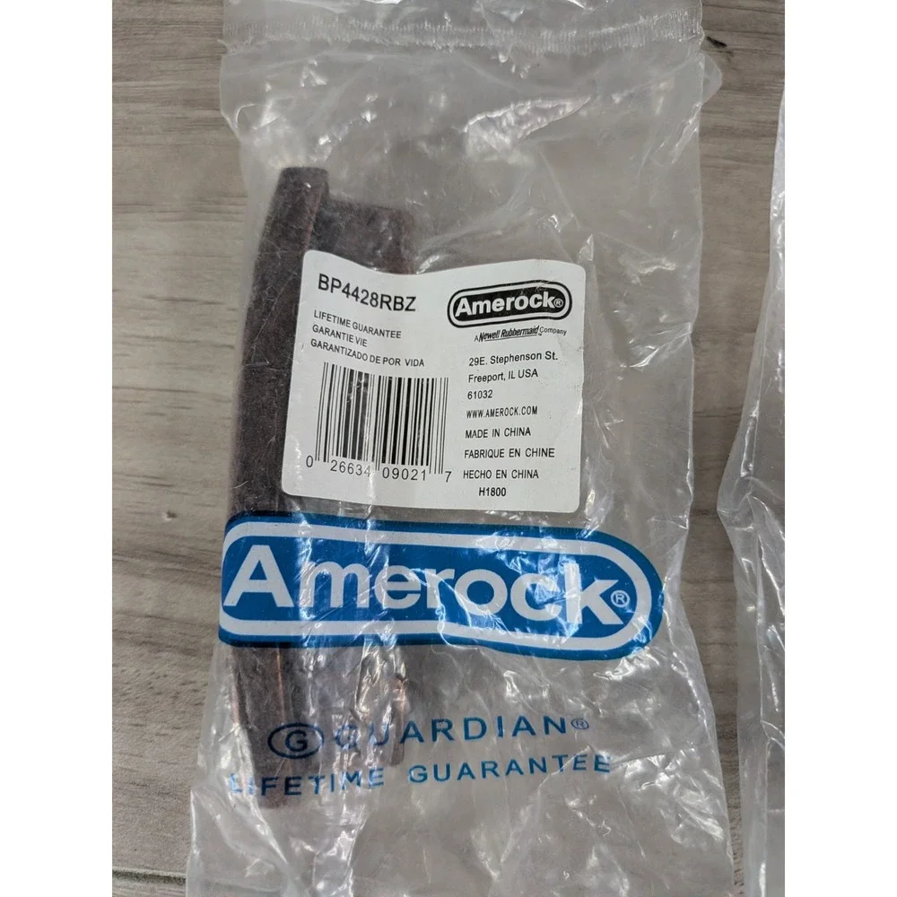 Amerock Rustic Bronze Metal 3 Inch Cabinet Drawer Pull Handles LOT OF 5